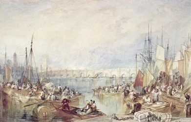 De haven van Londen